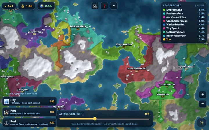Landgrab: Xi Jinping Edition gameplay